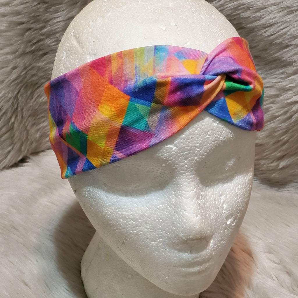 Rainbow Mosaic Rainbow Mosaic Snazzy headwear