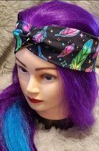 Load image into Gallery viewer, Neon Feathers Neon Feathers Snazzy headwear