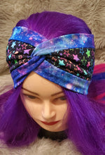 Load image into Gallery viewer, Stars in the Galaxy Stars in the Galaxy Snazzy headwear