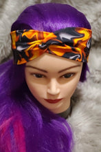 Load image into Gallery viewer, Halloween Liquid Satin Halloween Liquid Satin Snazzy headwear