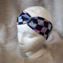 Load image into Gallery viewer, Checkered Tye Dye Checkered Tye Dye Snazzy headwear