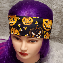 Load image into Gallery viewer, Candy Corn and Jack O&#39;Lantern - Snazzy headwear 