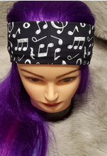 Load image into Gallery viewer, Music Notes Music Notes Snazzy headwear