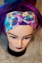 Load image into Gallery viewer, Pink and Blue Wiccan Pink and Blue Wiccan Snazzy headwear