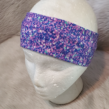 Load image into Gallery viewer, Purple Faux Glitter Purple Faux Glitter Snazzy headwear