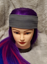 Load image into Gallery viewer, Charcoal Ribbed Knit Charcoal Ribbed Knit Snazzy headwear