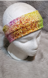 Rainbow Patches Faux Glitter Rainbow Patches Faux Glitter Snazzy headwear
