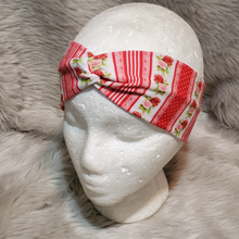 Load image into Gallery viewer, Shabby Chic Stripe and Lace Shabby Chic Stripe and Lace Snazzy headwear
