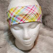 Load image into Gallery viewer, Tropical Plaid Tropical Plaid Snazzy headwear