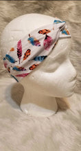 Load image into Gallery viewer, Multi Color Feathers White Multi Color Feathers White Snazzy headwear