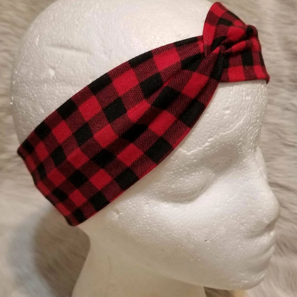 Red Plaid Red Plaid Snazzy headwear