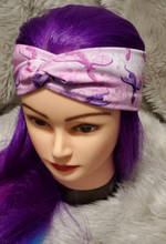 Load image into Gallery viewer, Pink and Purple Dragons Pink and Purple Dragons Snazzy headwear