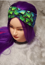 Load image into Gallery viewer, Multi-Color Dragon Scales Multi-Color Dragon Scales Snazzy headwear