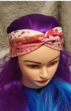 Load image into Gallery viewer, Pink Glitter and Gold Pink Glitter and Gold Snazzy headwear