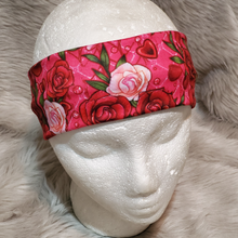 Load image into Gallery viewer, Roses and Hearts Roses and Hearts Snazzy headwear